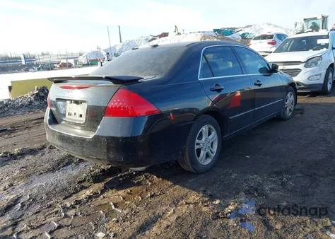 2007 Honda Accord 2.4 Ex из США, поврежденный, VIN 1HGCM56767A004014